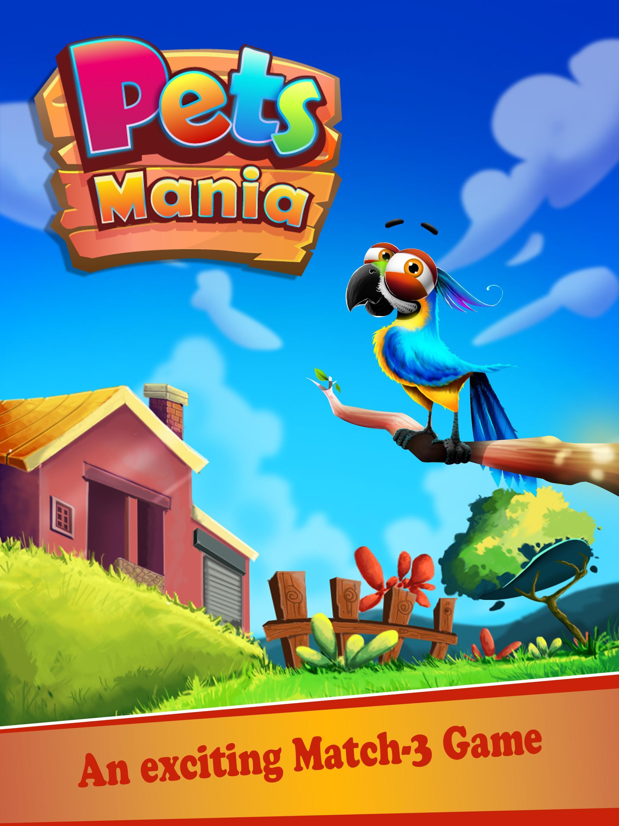Pets Mania Match 3 Game Free For Android Apk Download - pet mania roblox