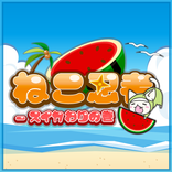 Ninja Cat.~Cutting Watermelon~