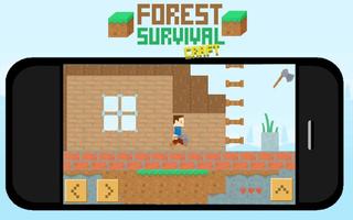 Forest Survival Craft-poster