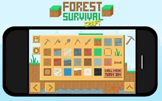 Forest Survival Craft capture d'écran 1