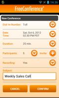 FreeConference Mobile スクリーンショット 2