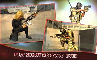 Commando Cover Fire 3D Shooting captura de pantalla 1