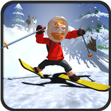 Extremskifahren - Olympische Winterspiele Zeichen