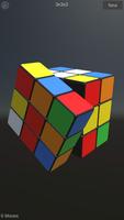 Simple Rubik's Cube Affiche
