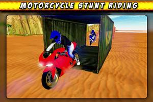 Bike Race Beach Stunt Mania 3D captura de pantalla 3