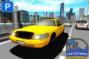 Cidade Taxi Parking Sim 2017 Cartaz