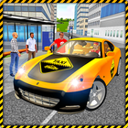 Taxi Drive 3D City Rush Duty icône