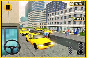 Taxi Drive 3D City Rush Duty syot layar 3