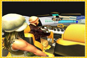 Taxi Drive 3D City Rush Duty Ekran Görüntüsü 1