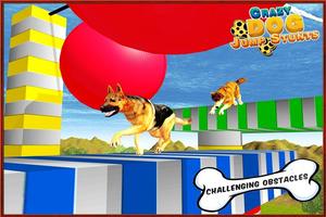 Crazy Dog Jump Stunt Sim 3D Affiche