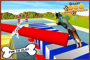 Crazy Dog Jump Stunt Sim 3D capture d'écran 1