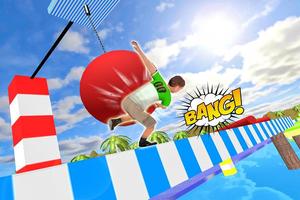 Stuntman Runner Water Park 3D 截图 2