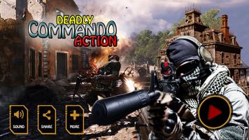 Deadly Commando Action Affiche