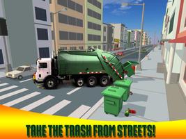 Dump Garbage Truck Simulator پوسٹر