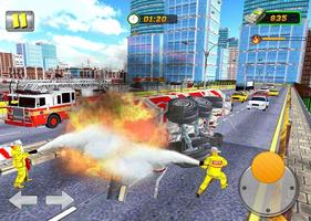 FireFighter City Rescue Hero capture d'écran 2
