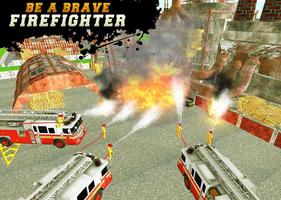 FireFighter City Rescue Hero ảnh chụp màn hình 3