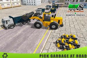 City Garbage & Dumper Trucks capture d'écran 1
