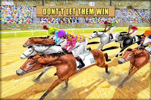 Pferd Derby Racing Simulator Plakat
