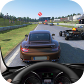 Multiplayer Car Racing آئیکن