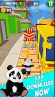 Subway Panda Surfers : Endless Running Adventure capture d'écran 3