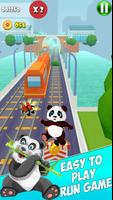 Subway Panda Surfers : Endless Running Adventure Affiche
