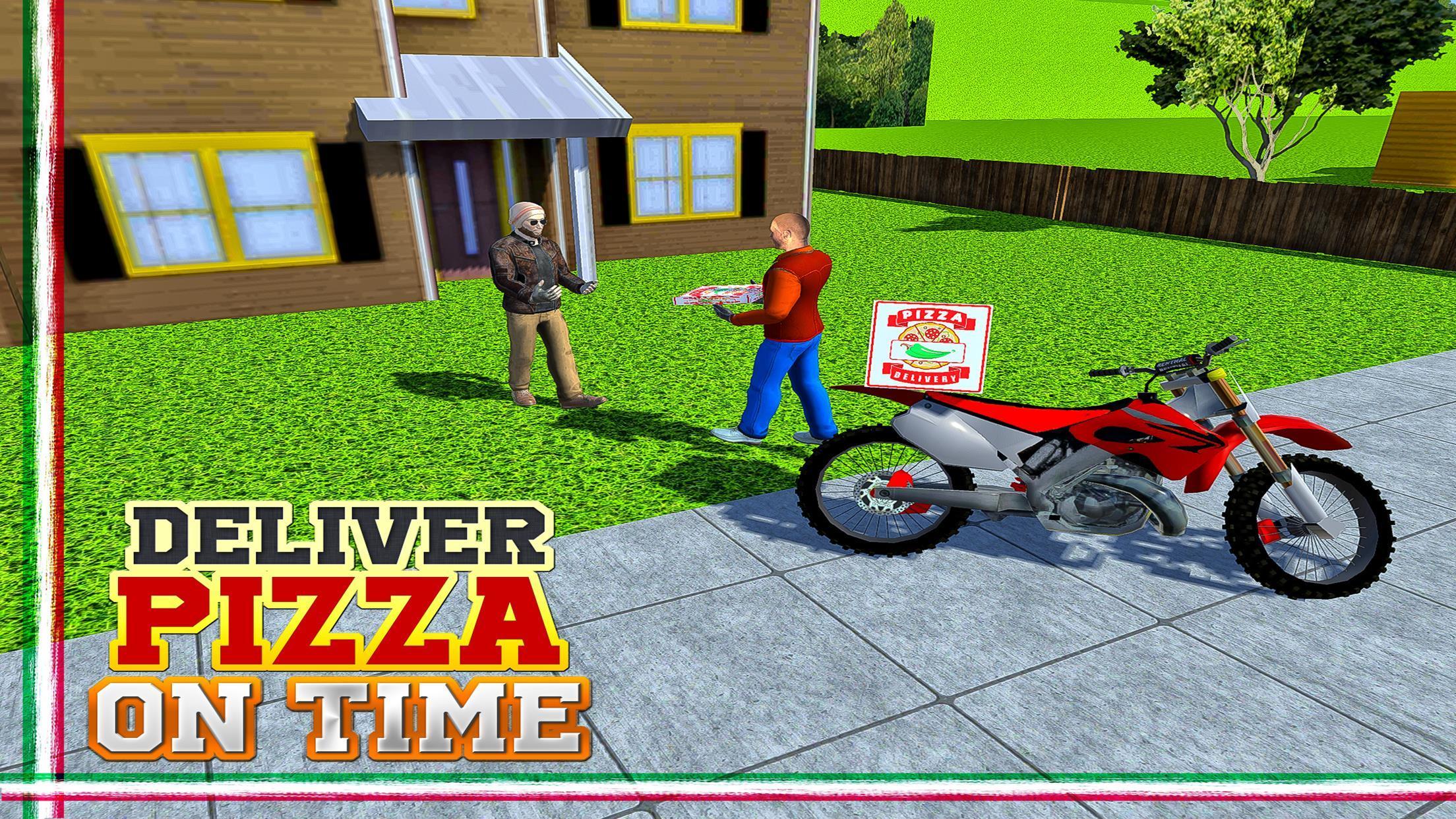 игра доставка пиццы на мотоцикле фото 5