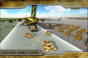 Army Airplane Tank Transporter syot layar 2