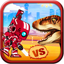 ROBOT GUNS VS PIXEL JURASSIC WORLD 2017 APK