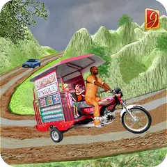 Baixar montanha cidade Tuk Tuk Rickshaw Livre Simulação APK