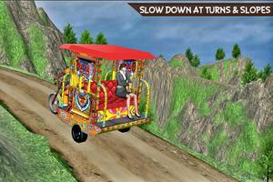 برنامه‌نما Drive Hill Chingchi Rickshaw: Offroad Driving عکس از صفحه