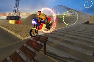 moto Pantai melompat sepeda stunts screenshot 2
