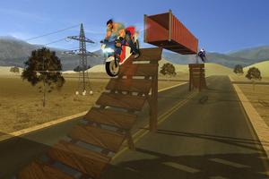 Moto Beach Jumping Bike Stunt اسکرین شاٹ 3