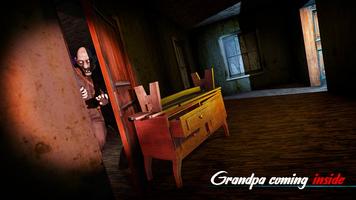 Scary Angry Grandpa Fear House Horror screenshot 2