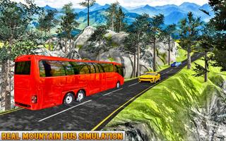 Simulate Hill Tourist Bus Affiche