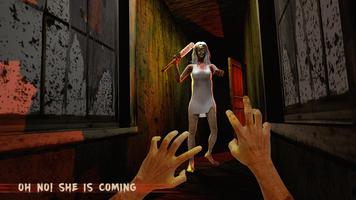 Scary Granny Horror House Neighbour Survival Game capture d'écran 1