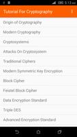Cryptography Tutorial Affiche