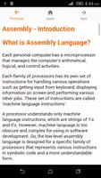 Assembly Language Tutorial Screenshot 1