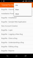 Tutorial For Bugzilla captura de pantalla 2