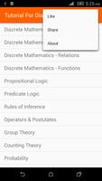 Discrete Mathematics Tutorial স্ক্রিনশট 2
