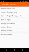 Tutorial For Kanban 포스터