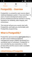 Tutorial For PostGRE SQL screenshot 1