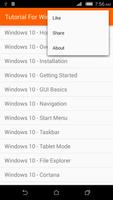 Tutorial For Windows 10 скриншот 2