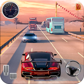 Traffic Car Highway Rush Racing أيقونة