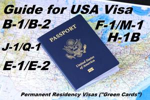 Guide for USA United States of America Visas Visa Affiche