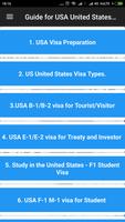 Guide for USA United States of America Visas Visa capture d'écran 1