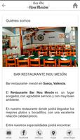 Restaurante Nou Meson capture d'écran 3