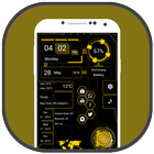 ハイテクUIランチャー - テーマ、最新ランチャーUI アイコン