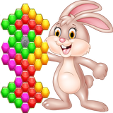 Bunny Hexa Puzzle icône