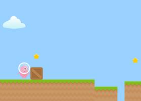 Pou Runner Surfers poster