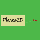 Plane 2D icône